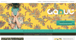Desktop Screenshot of gamut-magazine.com